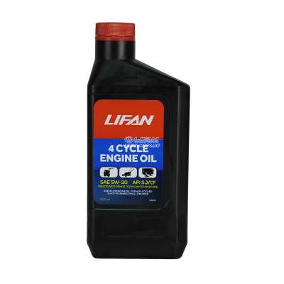 Масло LIFAN для 4-х тактных двигателей полусинтетическое SAE 5W-30 API SJ/CF 0,6л