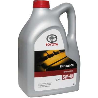 TOYOTA 08880-80375GO синтетика  ENGINE OIL 5W-40  5л  EU