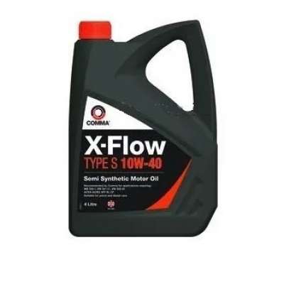 Масло моторное 10W40 COMMA 4л полусинтетическое XFLOW TYPE XS