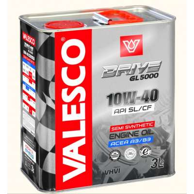 Масло моторное VALESCO DRIVE GL 5000 10W-40 API SL/CF п/синтетическое 3л