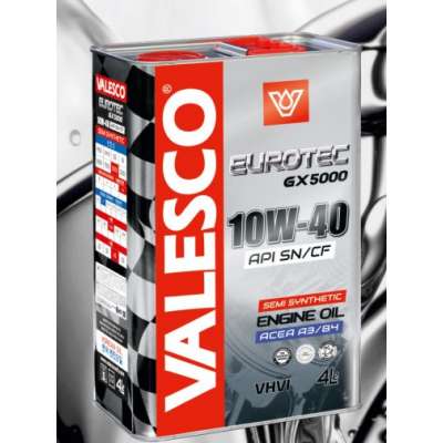 Масло моторное VALESCO DRIVE GL 5000 10W-40 API SL/CF п/синтетическое 4л