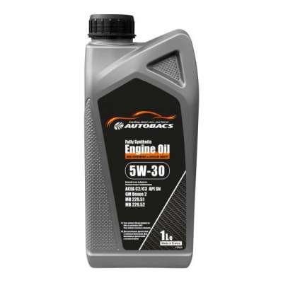 Масло моторное 5W-30 AUTOBACS FULLY SYNTHETIC ENGINE OIL ACEA C2/C3 API SN (1л х 8)