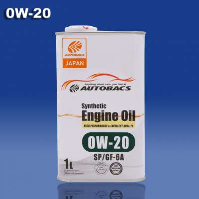 Масло моторное 0W-20 AUTOBACS ENGINE OIL SYNTHETIC API SP ILSAC GF-6 (1л х 12)