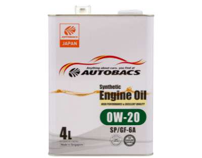 Масло моторное 0W-20 AUTOBACS ENGINE OIL SYNTHETIC API SP ILSAC GF-6 (4л х 6)