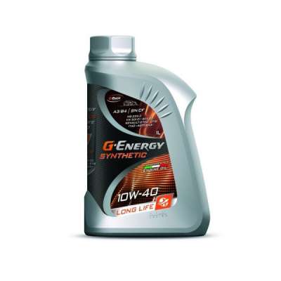 Масло моторное G-Energy Synthetic Long Life 10W-40, 1 л