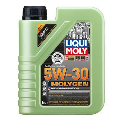 Масло моторное LIQUI MOLY Molygen New Generation SAE 5W/30 HC-cинтетическое антифрикционное API SN, ILSAC GF-5 1 л.