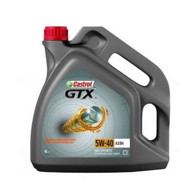 Масло моторное CASTROL GTX 5W-40 A3/B4 4L