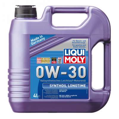 Масло моторное LIQUI MOLY 0W-30 Synthoil Longtime SM/CF;A3/B4 (4л х4)