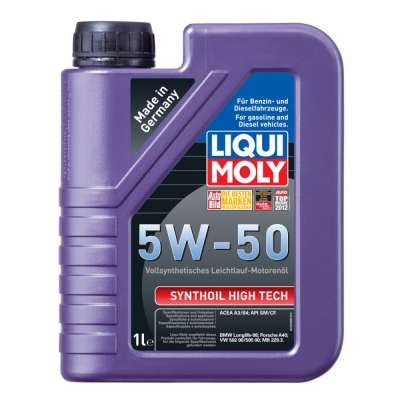 Масло моторное LIQUI MOLY 5W-50 Synthoil High Tech SM/CF;A3/B4 (1л х 12)