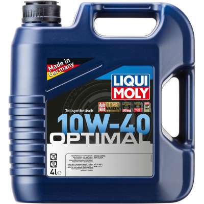 Масло моторное LIQUI MOLY 10W-40 Optimal SL/CF;A3/B3 (4л х 4)