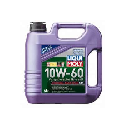 Масло моторное LIQUI MOLY 10W-60 Synthoil Race Tech GT1 SL/CF;A3/B4 (4л х 4)