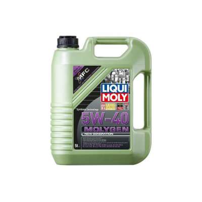 Масло моторное LIQUI MOLY Molygen New Generation SAE 5W/40 HC-cинтетическое антифрикционное API SN/CF, A3/B4 5 л.