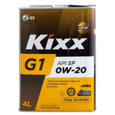 Масло моторное Kixx G1 0w-20 API SP 4л L215044TE1