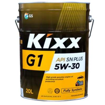 Масло моторное Kixx G1 5w-30 API SN Plus 20л L2101P20E1