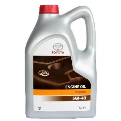 Масло моторное синтетическое TOYOTA ENGINE OIL 5W-40 5л 08880-80375GO