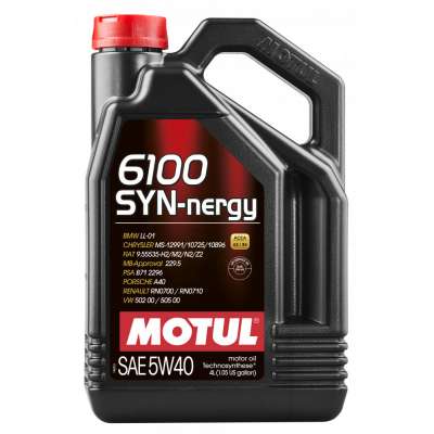 Масло моторное MOTUL 6100 SYN-NERGY 5W-40 5л (107978) 111690