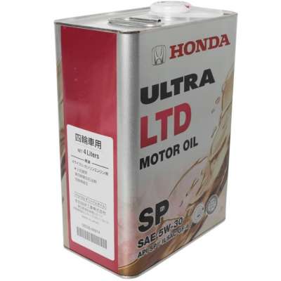 Масло моторное HONDA Ultra LTD-SN /SPSAE 5W-30 4л (0821899974) 0822899974