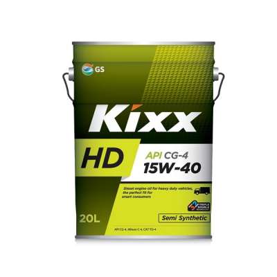 Масло моторное KIXX HD CG-4 15W-40(E) (Полусинтетическое) 20 л