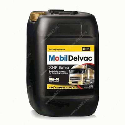 Масло моторное синтетическое MOBIL DELVAC XHP Extra 10W-40, 20 л