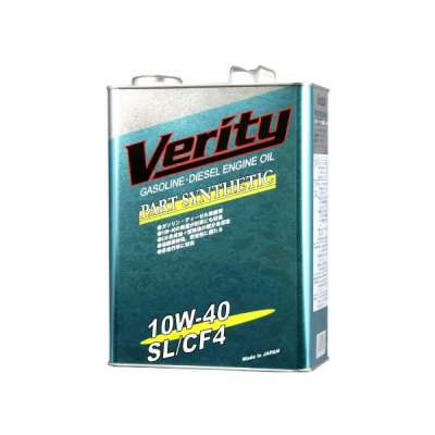 Масло моторноe VERITY Part Synthetic 10W-40 SL/CF-4 полусинтетическое 4 л