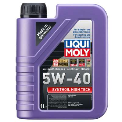 Масло моторное LiquiMoly 1855 синт. Synthoil High Tech 5W-40 SN A3/B4 (1л)