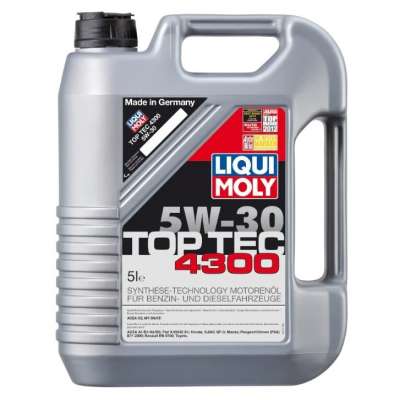 Масло моторное LiquiMoly 2324 НС-синт. Top Tec 4300 5W-30 C2 (5л)