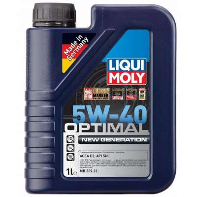 Масло моторное LiquiMoly 39032 НС-синт. Optimal New Generation 5W-40 (1л)