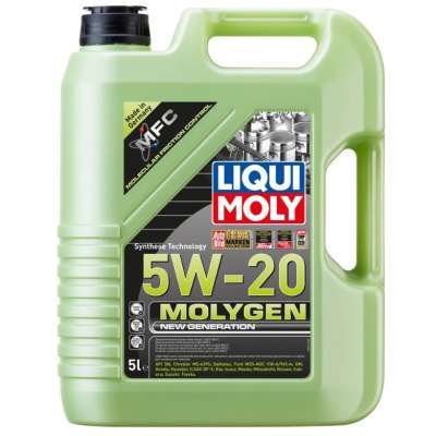 Масло моторное LiquiMoly 8540 НС-синт. Molygen New Generation 5W-20 (5л)