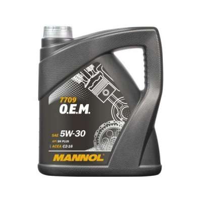 Масло моторное MANNOL синтетическое O.E.M. for Toyota Lexus SM/CF 5W-30, 4 л