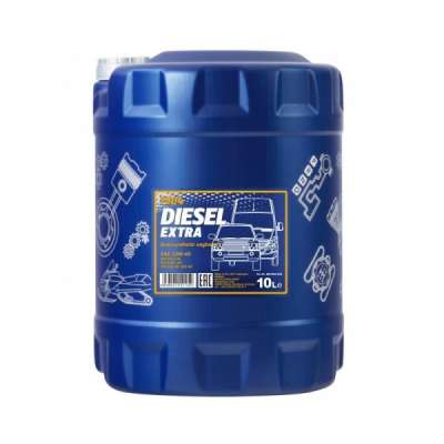 Масло моторное MANNOL полусинтетическое DIESEL EXTRA 10W-40, 10 л