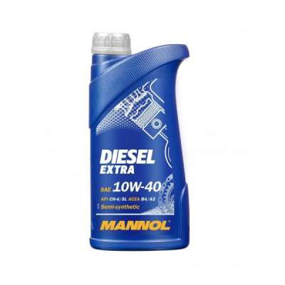 Масло моторное MANNOL полусинтетическое DIESEL EXTRA 10W-40, 1 л