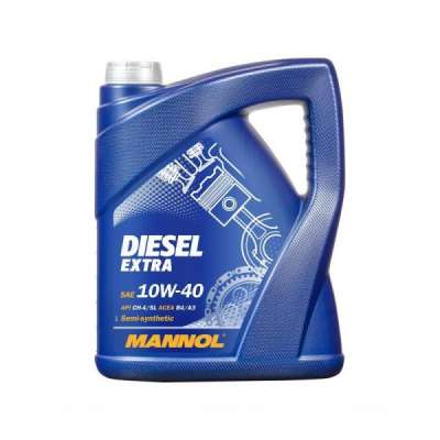 Масло моторное MANNOL полусинтетическое DIESEL EXTRA 10W-40, 5 л