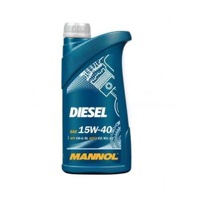 Масло моторное MANNOL минеральное DIESEL CG-4/CF-4/CF/SJ 15W-40, 1 л