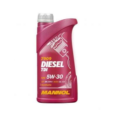 Масло моторное MANNOL синтетическое DIESEL TDI CF/SM 5W-30, 1 л