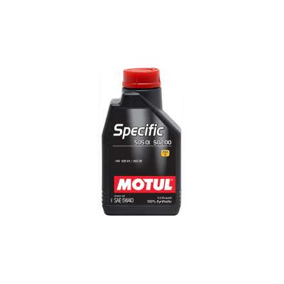 Масло моторное синтетическое MOTUL Specific 502 00/505 00/505 01 5W-40, 1 л