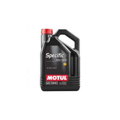 Масло моторное синтетическое MOTUL Specific 502 00/505 00/505 01 5W-40, 5 л