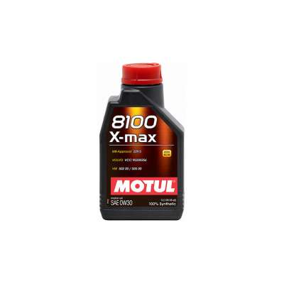 Масло моторное синтетическое MOTUL 8100 X-max 0W-30, 1 л