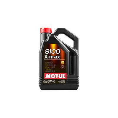 Масло моторное синтетическое MOTUL 8100 X-max 0W-40, 5 л