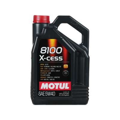 Масло моторное синтетическое MOTUL 8100 X-cess 5W-40, 4 л