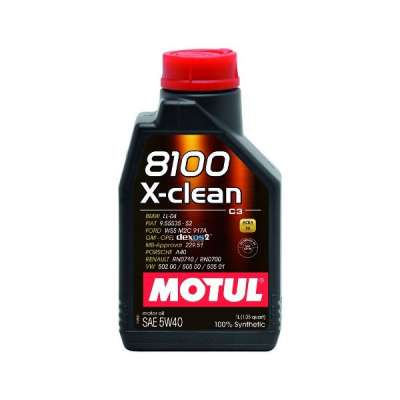 Масло моторное синтетическое MOTUL 8100 X-clean 5W-40, 1 л