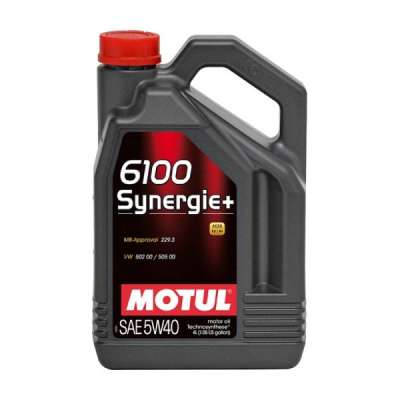 Масло моторное синтетическое MOTUL 6100 Synergie+ 5W-40, 4 л