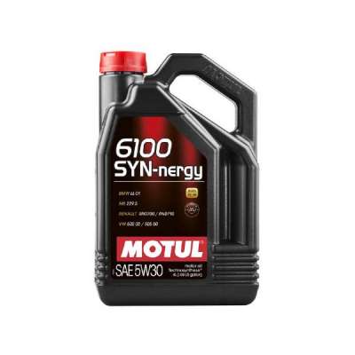 Масло моторное синтетическое MOTUL 6100 SYN-nergy 5W-30, 4 л