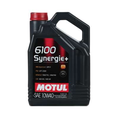 Масло моторное синтетическое MOTUL 6100 Synergie+ 10W-40, 4 л