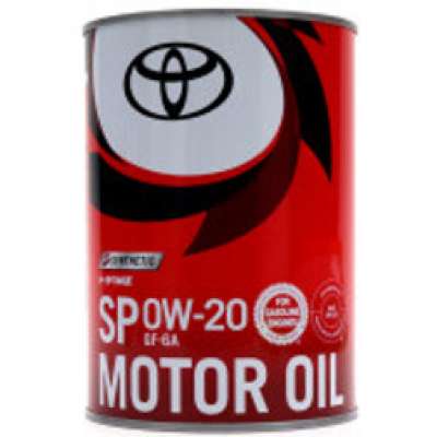 Масло моторное синтетическое TOYOTA MOTOR OIL SP/GF-6A 0W-20 1 л