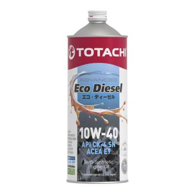 Масло моторное TOTACHI Eco Diesel CK-4/СJ-4/SN псинт 10W-40 1 л