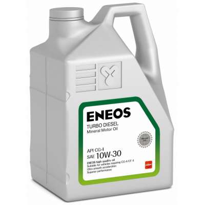 Масло моторное минеральное ENEOS Turbo Diesel 10W-30 СG-4 6 л