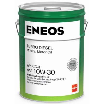 Масло моторное минеральное ENEOS Turbo Diesel 10W-30 СG-4 20 л