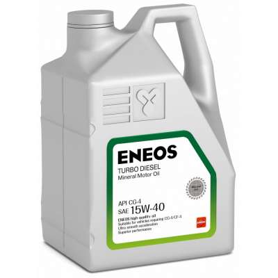 Масло моторное минеральное ENEOS Turbo Diesel 15W-40 СG-4 6 л