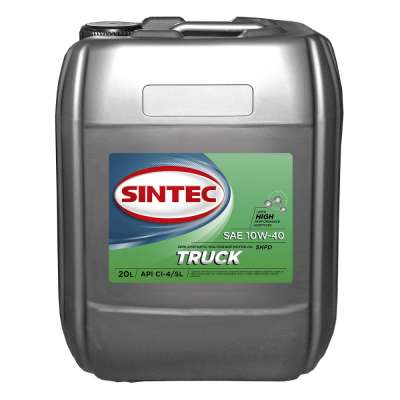 Моторное масло SINTEC TRUCK SAE 10W-40 API CI-4/SL, 20L