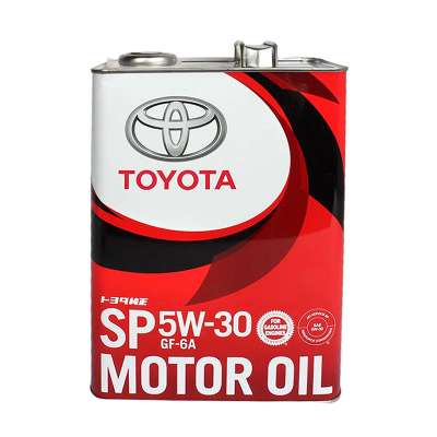 Масло моторное синтетическое - 08880-13705 TOYOTA MOTOR OIL SP/GF-6A 5W30 4л